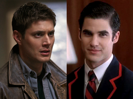 Jensen Ackles, Supernatural, Darren Criss, Glee Jensen Ackles, Supernatural, Darren Criss, Glee